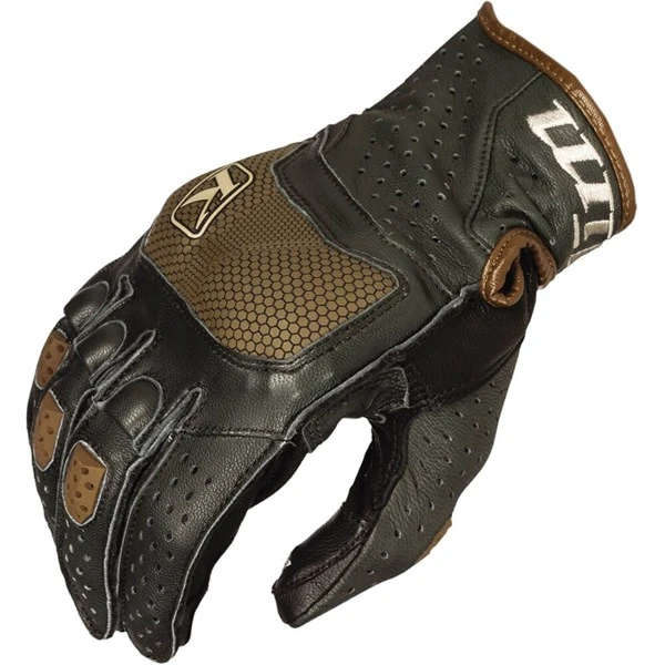 Klim Badlands Aero Pro Vented Leather Gloves 6 Klim Badlands Aero Pro Vented Leather Gloves - Image 4