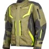 Klim Badlands Pro Jacket (S& 3XL) -Klim klim badlands pro jacket hi vis sage hi viz yellow