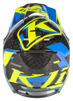 Klim F3 Carbon Raid Helmet -Klim klim f3 carbon raid helmet blue hi viz yellow 4