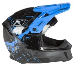 Klim F3 Recoil Helmet -Klim klim f3 recoil helmet blue black 2