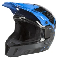 Klim F3 Recoil Helmet -Klim klim f3 recoil helmet blue black
