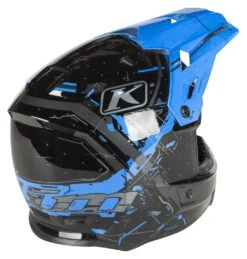 Klim F3 Recoil Helmet -Klim klim f3 recoil helmet blue black 3