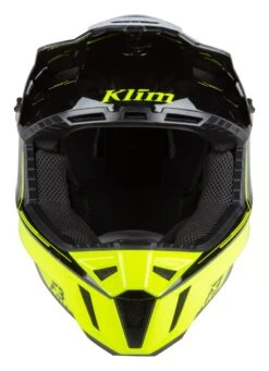 Klim F3 Recoil Helmet -Klim klim f3 recoil helmet hi viz yellow black 1