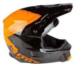 Klim F3 Verge Helmet -Klim klim f3 verge helmet orange black 3