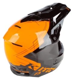 Klim F3 Verge Helmet -Klim klim f3 verge helmet orange black 4