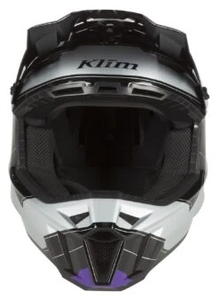 Klim F3 Verge Helmet -Klim klim f3 verge helmet purple silver 1