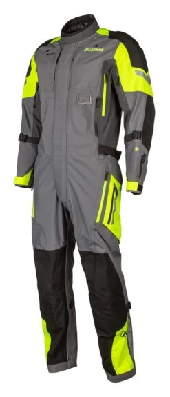 Klim Hardanger Riding Suit -Klim klim hardanger riding suit asphalt hi viz yellow