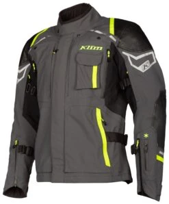 Klim Kodiak Jacket -Klim klim kodiak jacket asphalt hi vis
