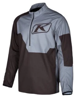 Klim Revolt Pullover Jacket -Klim klim revolt pullover jacket black orange 4