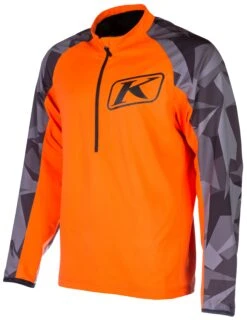 Klim Revolt Pullover Jacket -Klim klim revolt pullover orange
