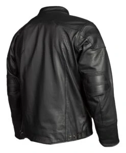Klim Sixxer Leather Jacket -Klim klim sixxer leather jacket gunmetal grey 2
