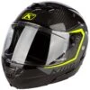 Klim TK1200 Karbon Stark Helmet -Klim klim tk1200 karbon stark helmet asphalt hi vis