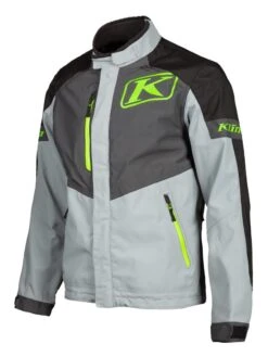 Klim Traverse Jacket -Klim klim traverse jacket dark grey hi viz green 2