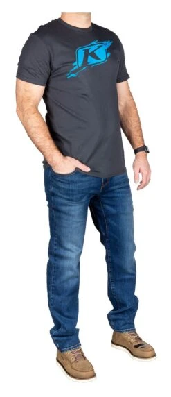 Klim Unlimited Straight Stretch Jeans -Klim klim unlimited straight stretch jeans cobalt 3