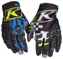 Klim XC Lite Gloves -Klim klim xc lite glove digital chaos blue