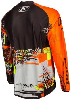 Klim XC Lite Jersey -Klim klim xc lite jersey digital chaos orange 1