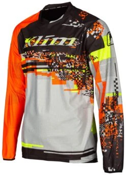 Klim XC Lite Jersey -Klim klim xc lite jersey digital chaos orange